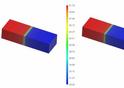 Modeling a heat exchanger using a porous isotropic blockage and a negative heat load