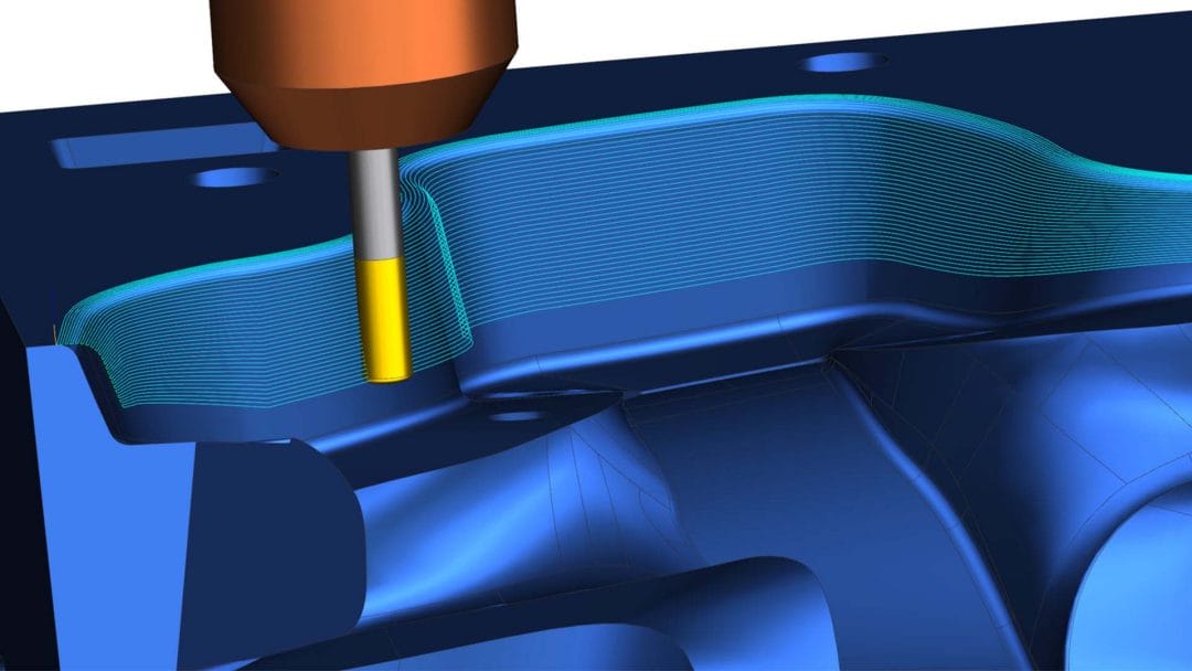 3-Axis guided finishing curves with Siemens NX