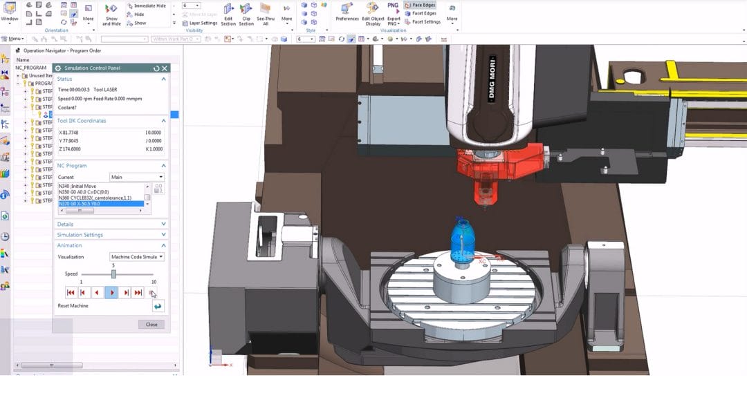Hybrid Additive manufacturing with NX CAM