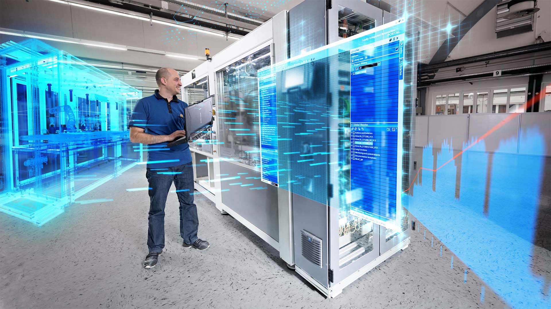 Abstract example of datacenter monitoring