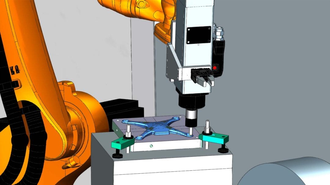 Robotic machining with Siemens NX CAM