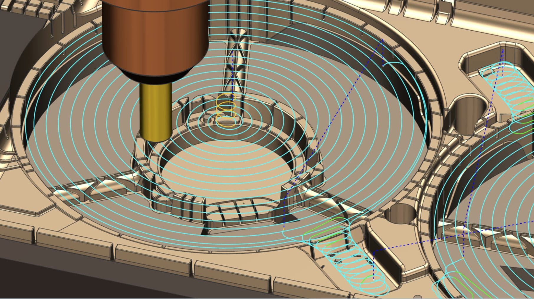 Feature based machining with NX for manufacturing