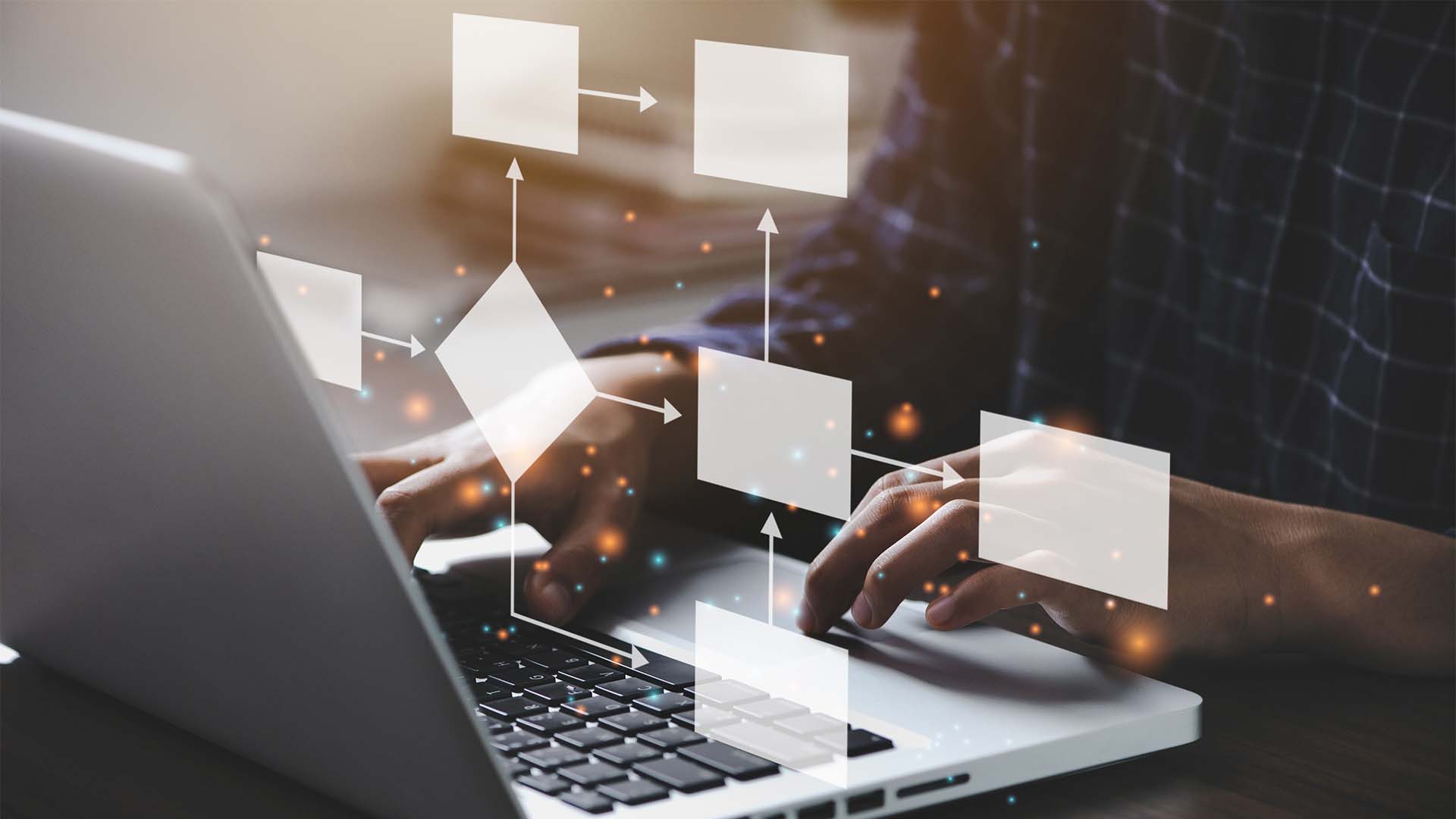 Process automation abstract image