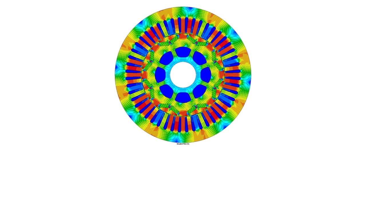 Simcenter Motorsolve electric motor design software Maya HTT
