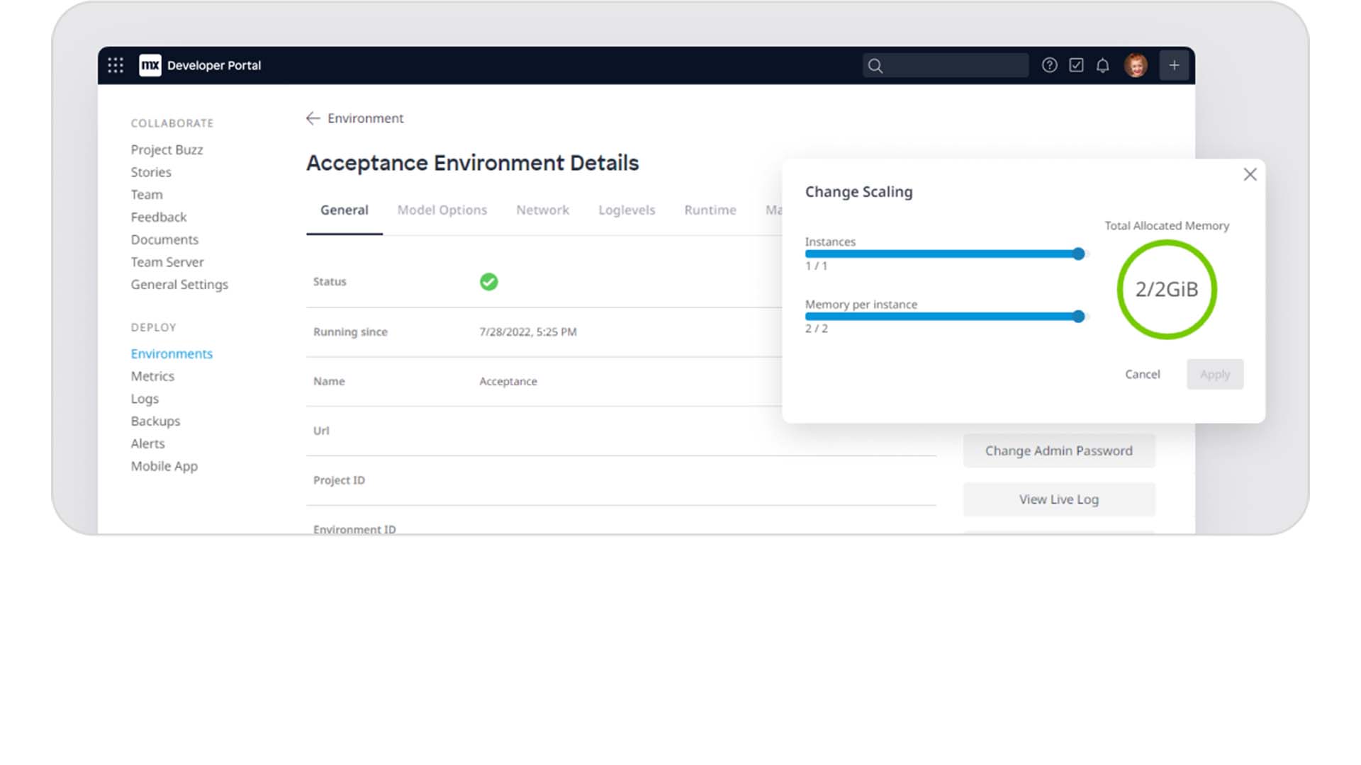 Cloud Native scaling with Mendix low-code