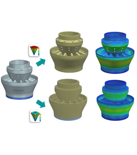 Voxel vs Tet Mesh in Simcenter 3D for Additive Manufacturing