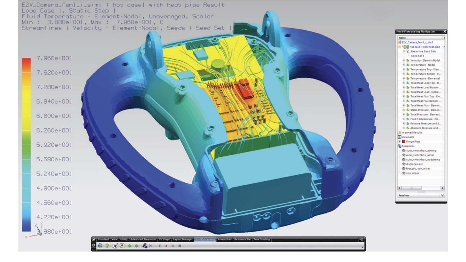 Thermal cooling analysis with Siemens Electronic Systems Cooling