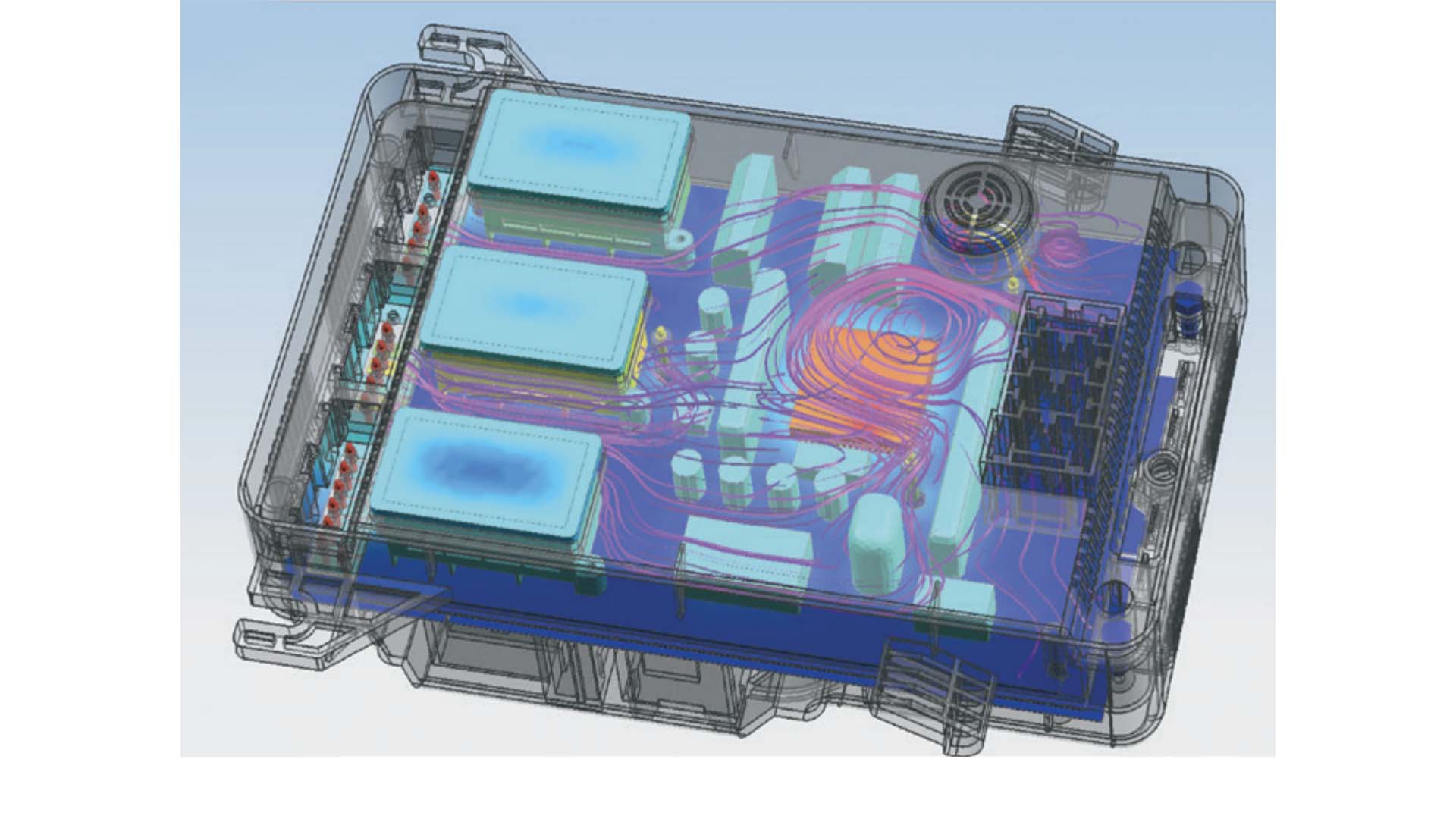 Thermal flow with Electronic Systems Cooling