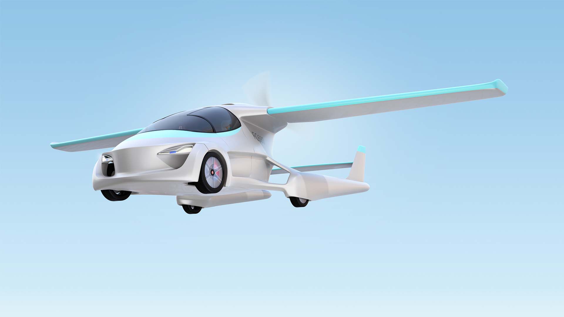 Electric flying car concept