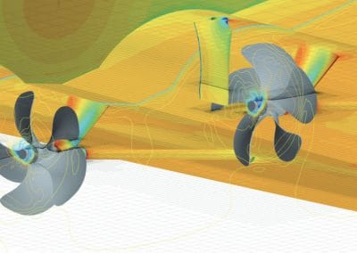 La dynamique numérique des fluides permet une ingénierie navale précise avec Maya HTT et Siemens DISW