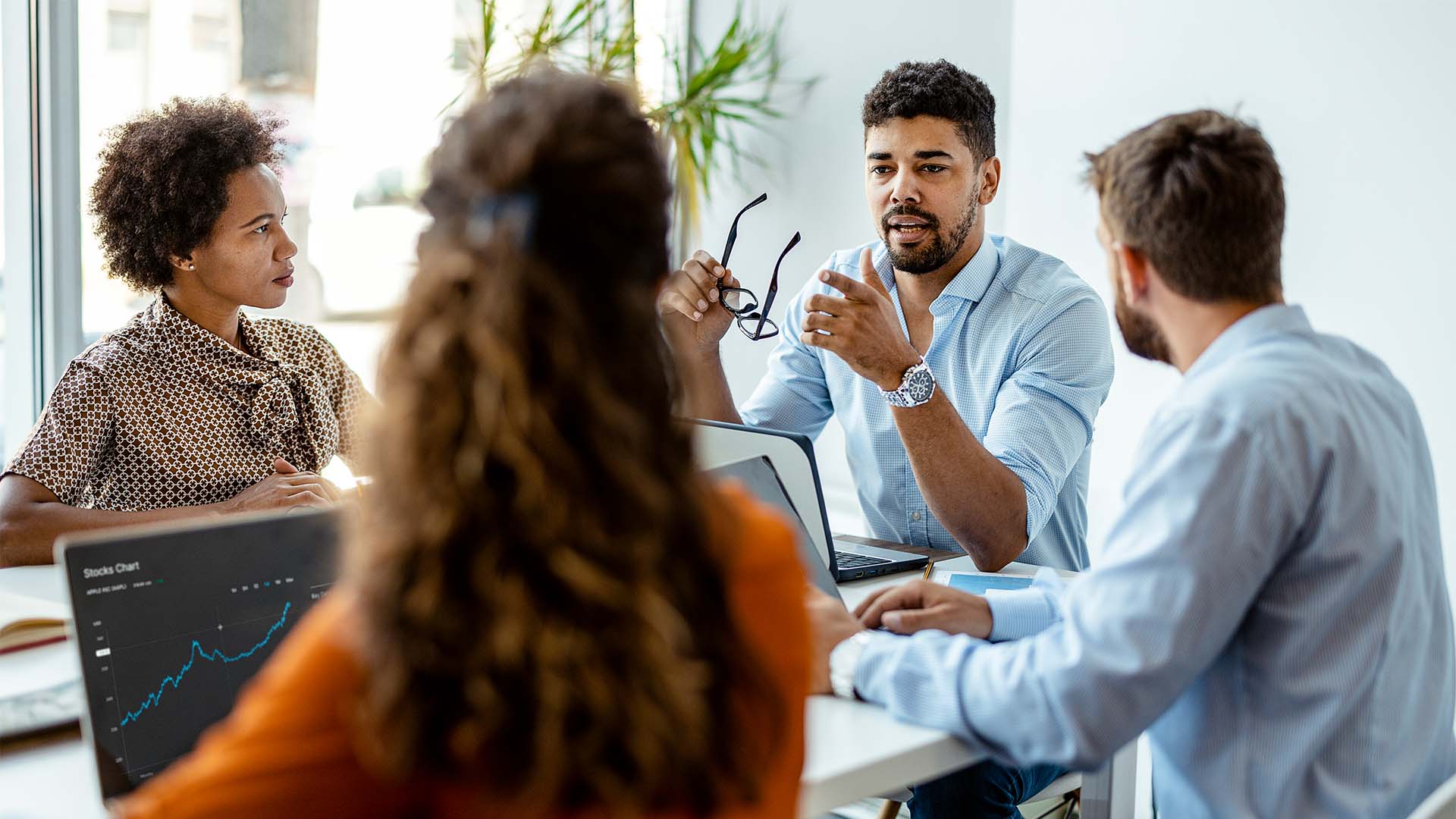 Product development in a meeting room