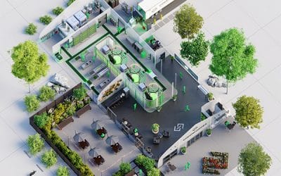 Cultivating Plants Underground with Vertical Farming and CFD