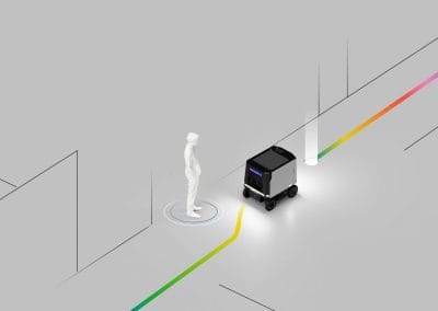 Delivering “Lu”: A Small Robot with Big Autonomy