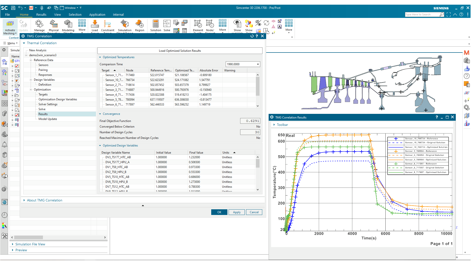 TMG Correlation's intuitive workflow