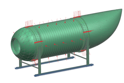 Structural Analysis of a Deep-Sea Submarine